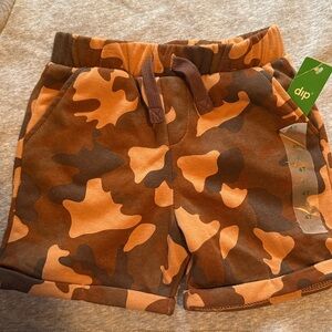 Camouflage Print Shorts